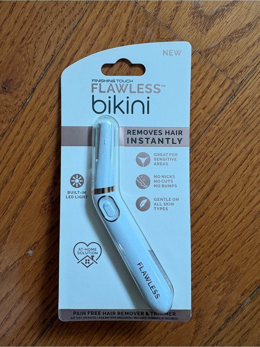 Finishing Touch Flawless Bikini Hair Remover & Trimmer NEW Sealed